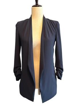 Babaton Classic Navy Slate Blue Blazer Jacket Size 0